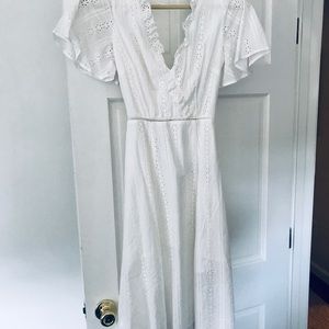 Finders Keepers Sunday’s Eyelet dress.
